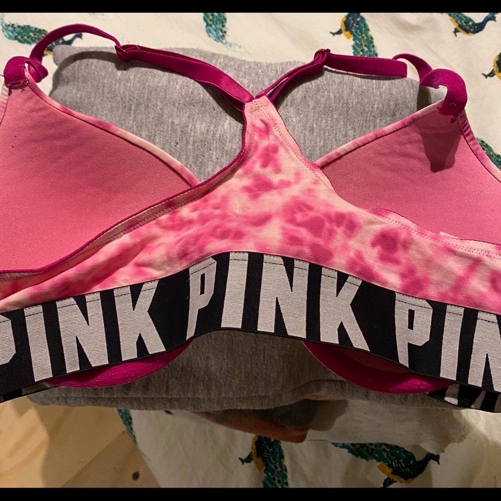 Pink VS Racerback Bra 36C Push-up